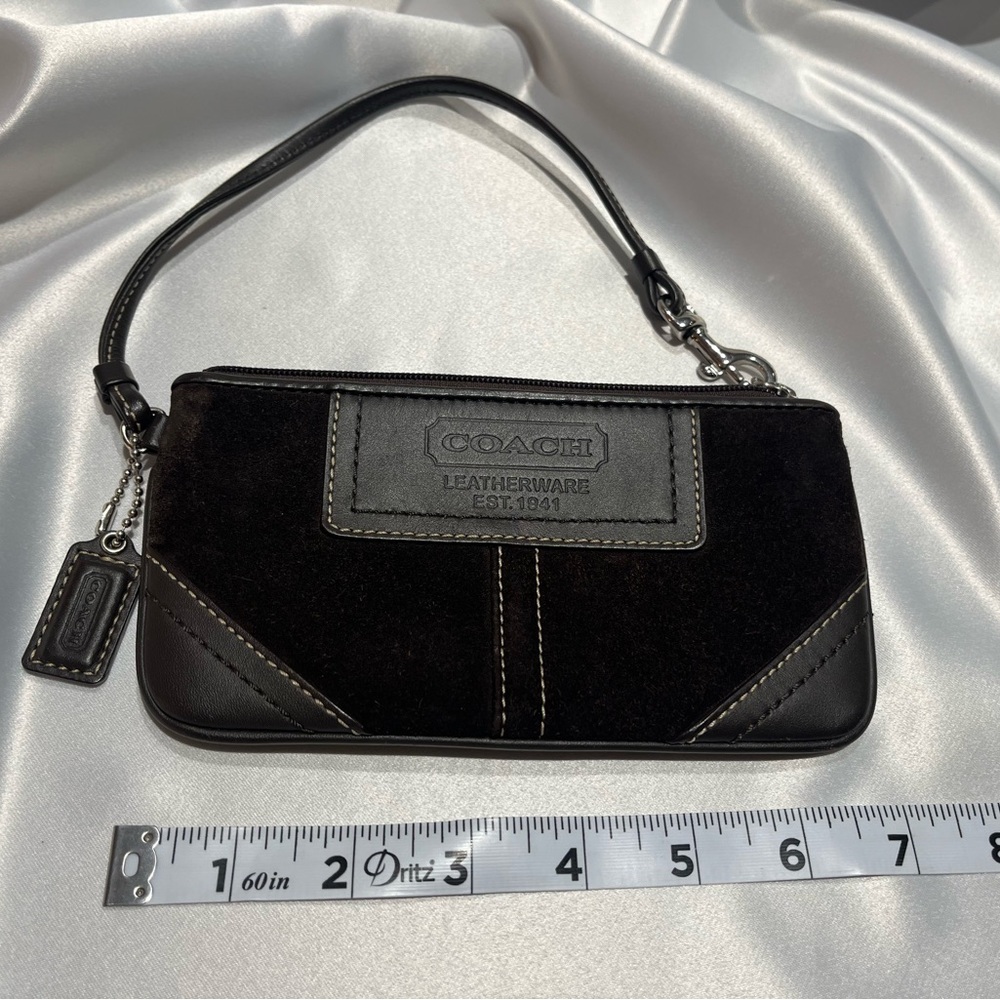 Coach wristlet, barely used.